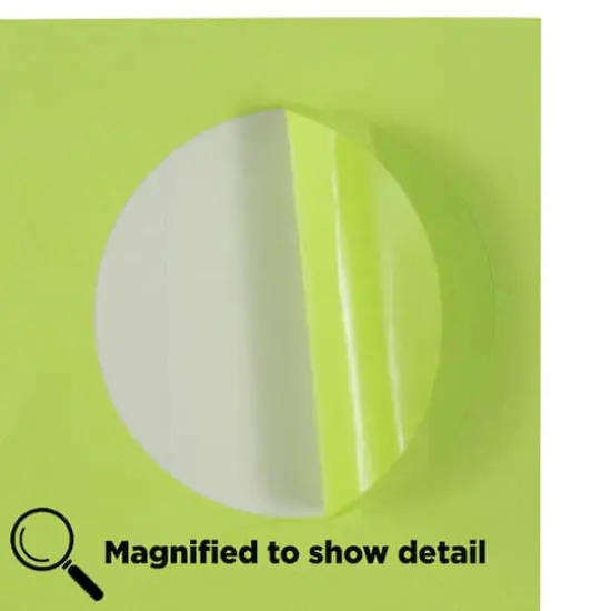 JAM Paper 2.5" Circle Product & Container Labels, 120ct. Ultra Lime Green {6}