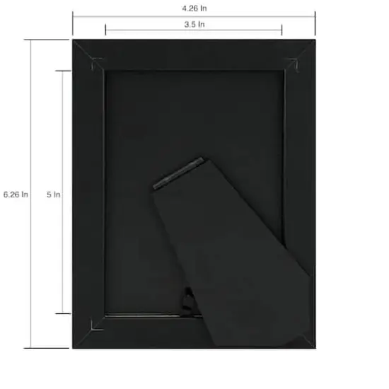 Simply Essentials&trade; Linear Frame by Studio D&eacute;cor&reg; Black {6}