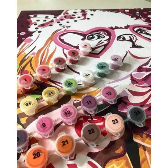 Crafting Spark Painting By Numbers Kit Celebration Sweet Eater {7}