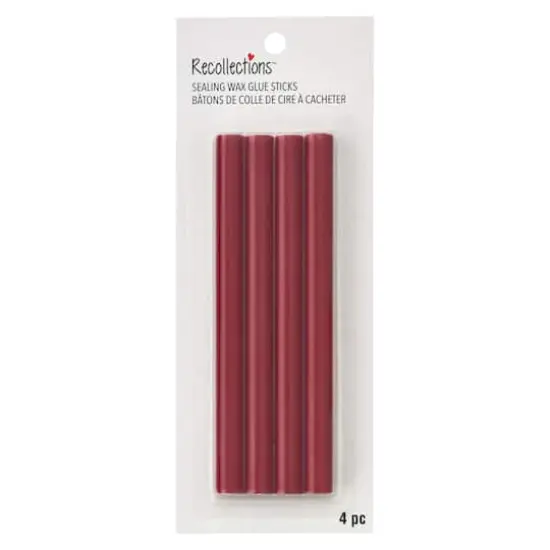 Sealing Wax Glue Sticks, 4ct. by Recollections&trade; Burgundy {3}