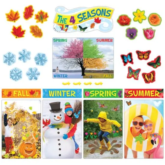Trend Enterprises&reg; The 4 Seasons Wipe Off Learning Set {5}