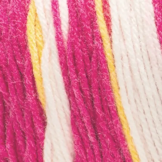 3 Pack Red Heart&reg; All In One Flower Power&trade; Yarn Peony Pop {5}