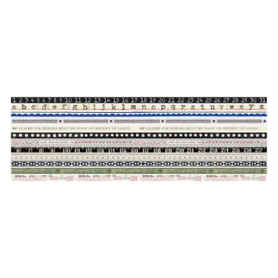 Tim Holtz&reg; Idea-Ology&reg; Trims Design Tape, 12ct. {5}