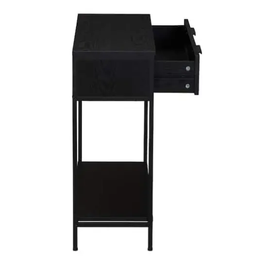Household Essentials Bungalow 30" Console Table Black {10}
