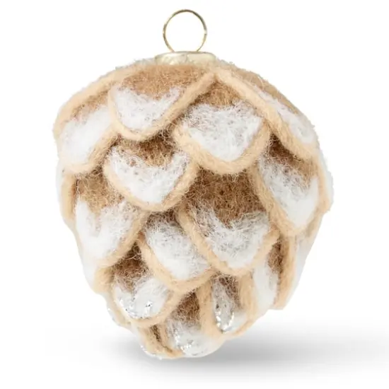Christmas Frosted Pinecone Ornament Felting Kit by Loops & Threads&reg; {1}