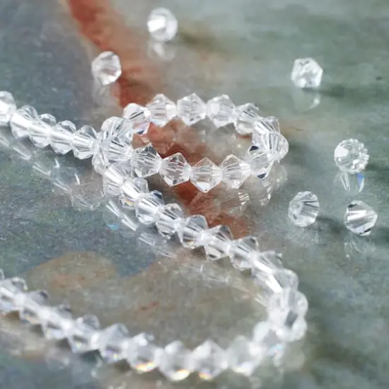 Preciosa Glass Crystal Bicone Beads, 4mm by Bead Landing&trade; {3}