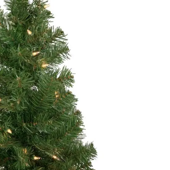 3ft. Pre-Lit Oakridge Noble Fir Artificial Christmas Tree, Clear Lights {6}