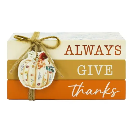 Always Give Thanks Book Tabletop D&eacute;cor by Ashland&reg; {1}