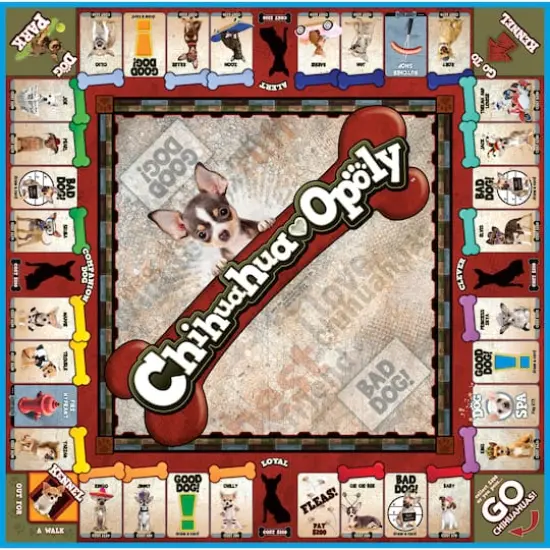 Late For The Sky Chihuahua-Opoly&trade; Board Game {5}