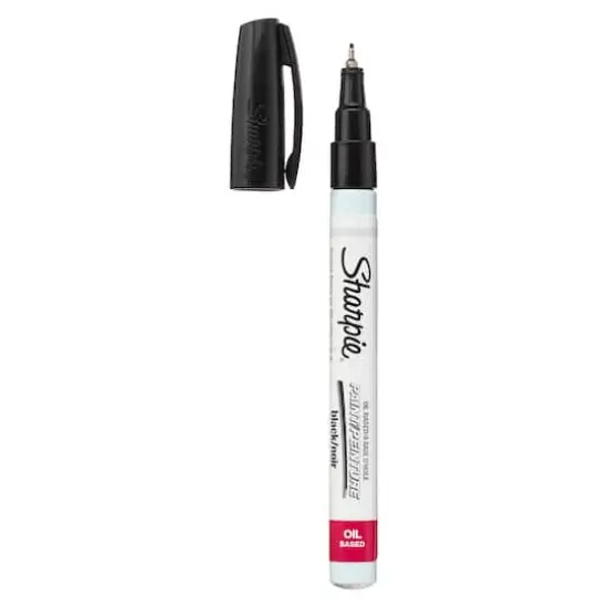 Sharpie&reg; Oil-Based Paint Marker, Extra Fine Point Black {4}
