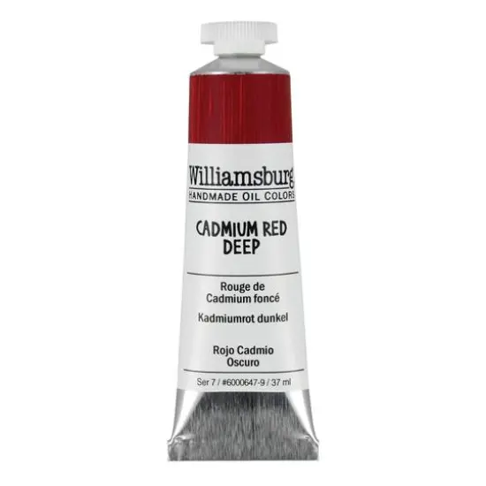 Williamsburg&reg; Artist Oil Colors, 37mL Cadmium Red Deep {1}