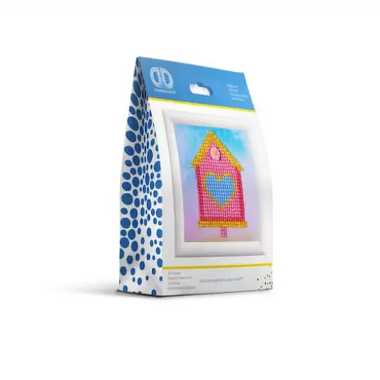 Diamond Dotz&reg; Beginner Home Sweet Home with Frame Diamond Facet Art Kit {3}