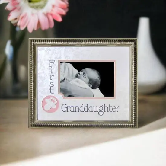 James Lawrence First Granddaughter 4" x 6" Frame {1}