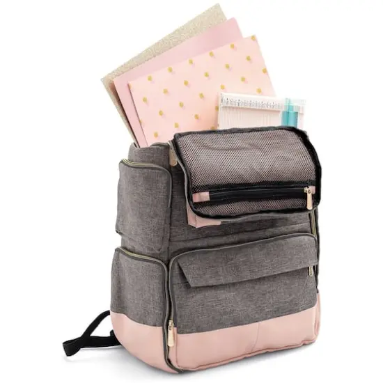 We R Memory Keepers&reg; Pink Crafter's Backpack {3}