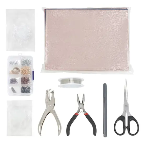Faux Leather Earring Making Kit by Bead Landing&trade; {4}