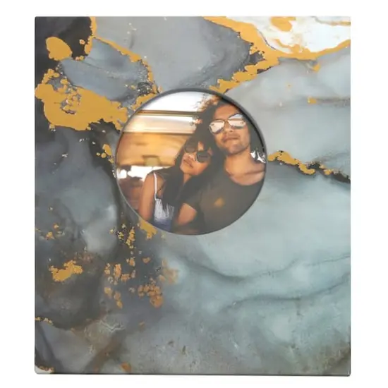 Black Foil 2-Up Photo Album by Recollections&reg; {1}