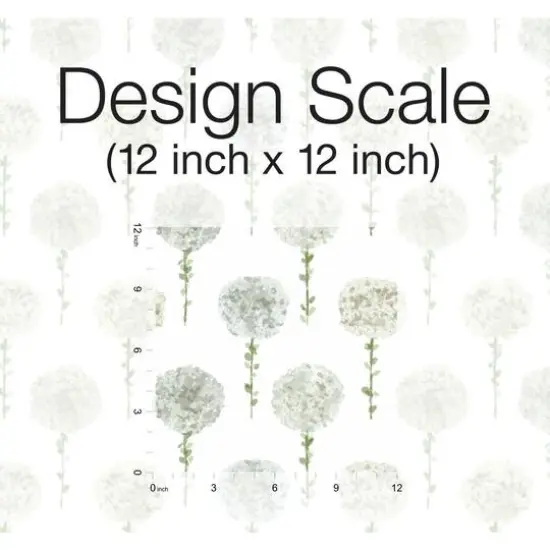 RoomMates Mum Floral Peel & Stick Wallpaper Gray {7}