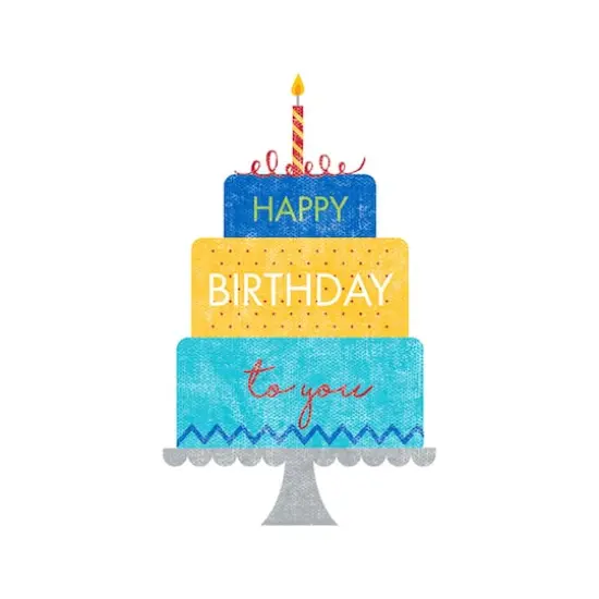 JAM Paper Wish Big Blank Assorted Birthday Card Set, 36ct. {3}