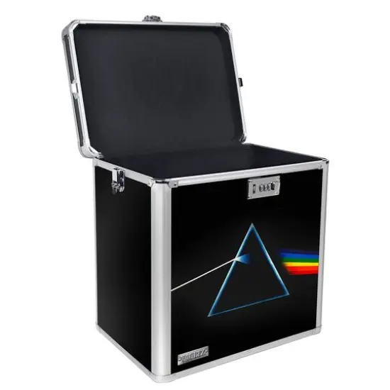 Vaultz Pink Floyd Dark Side of The Moon Vinyl Record Storage Case {3}