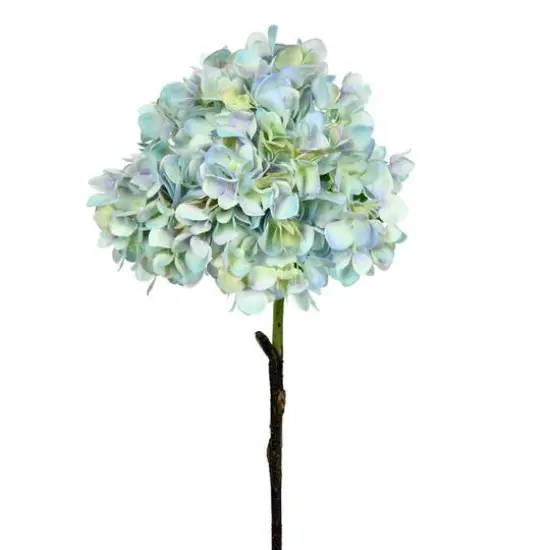 Artificial Blue Hydrangea Spray {1}