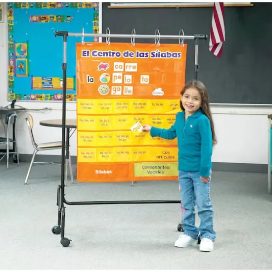 Learning Resources El Centro de las S&iacute;labas Spanish Syllables Pocket Chart {4}