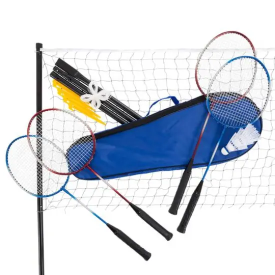 Toy Time Outdoor Badminton Game Set with Racquets {1}