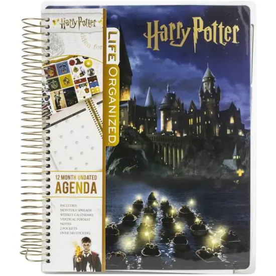 Paper House&reg; Life Organized&trade; Harry Potter Hogwarts At Night 12-Month Undated Planner {1}