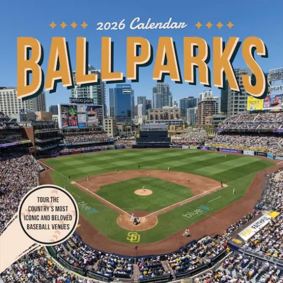 2026 Ballparks Wall Calendar {1}