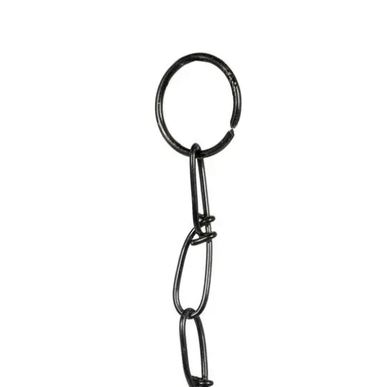 Hello Honey&reg; Black & Golden Hanging Metal Hearts with Bells Wall D&eacute;cor {6}