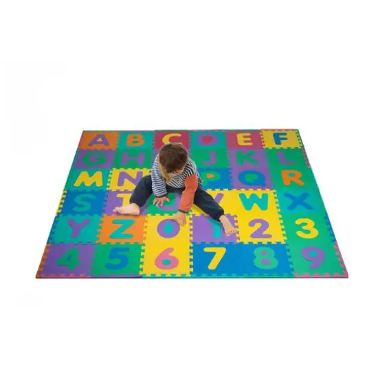 Toy Time 96-Piece Alphabet Foam Puzzle {1}