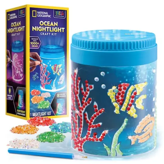 National Geographic&trade; Ocean Nightlight Craft Kit {5}