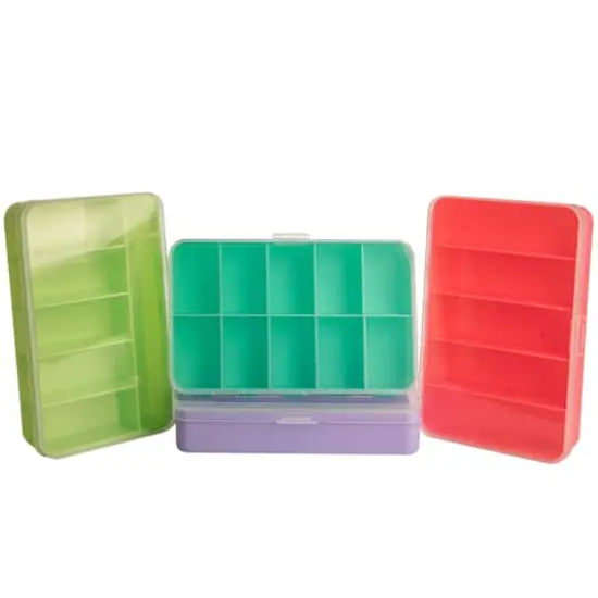 The Beadsmith&reg; Stackable 4 Box Organizer {1}