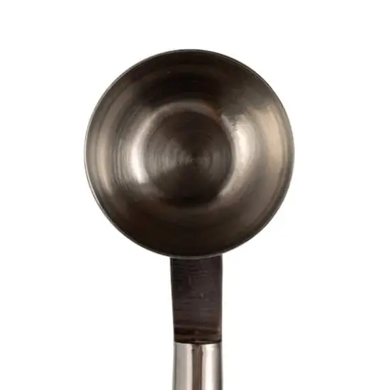 Hello Honey 5-Piece Stainless Steel and Mango Wood Bar Tools with Stand, Nickel Finish and Natural {10}