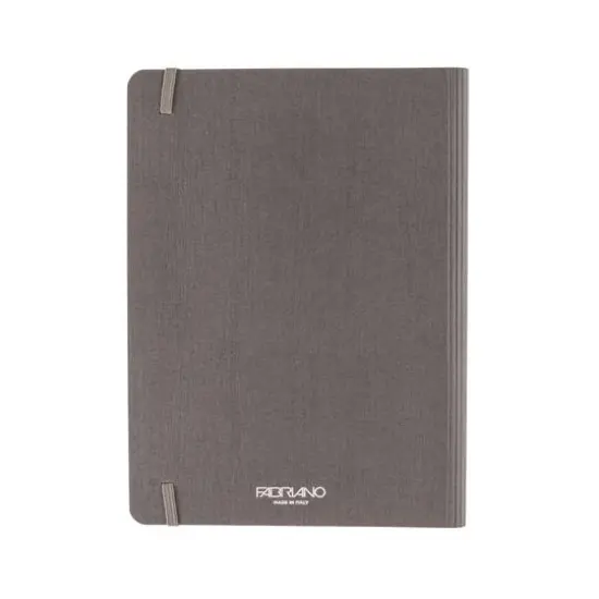 Fabriano&reg; Ecoqua Plus Dotted A5 Hidden Spiral-Bound Notebook Gray {10}