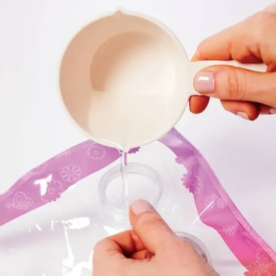 Creativity for Kids&reg; Butterfly Garden Sensory Squish Bag {5}