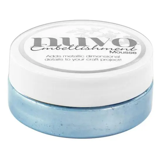 Nuvo&reg; Embellishment Mousse, 2.2oz. Cornflower Blue {1}