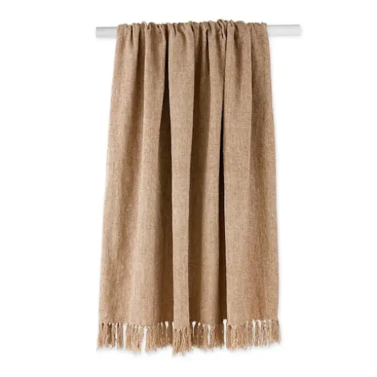 DII&reg; Soft Natural Chenille Throw {5}