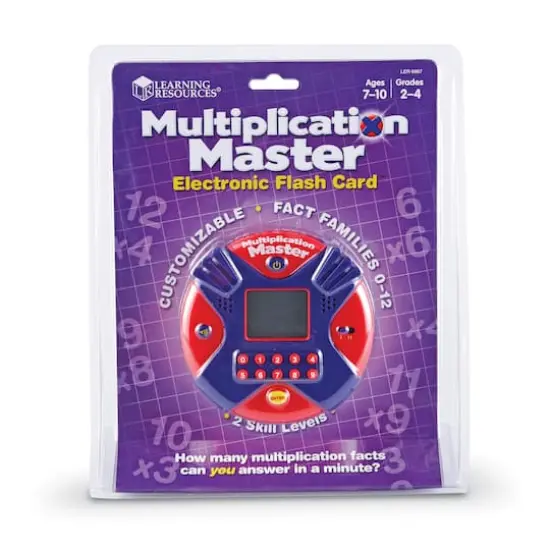 Learning Resources Multiplication Master Electronic Flash Card {1}