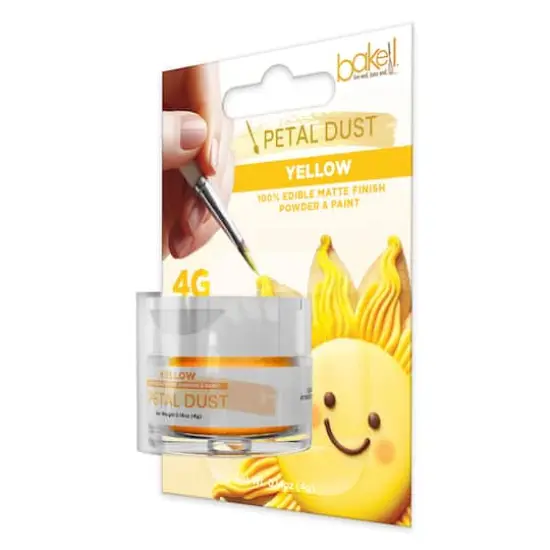 Bakell&reg; Petal Dust Edible Matte Finish Powder Yellow {7}