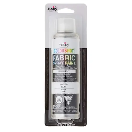 Tulip&reg; ColorShot Instant Fabric Color&trade; Black {1}