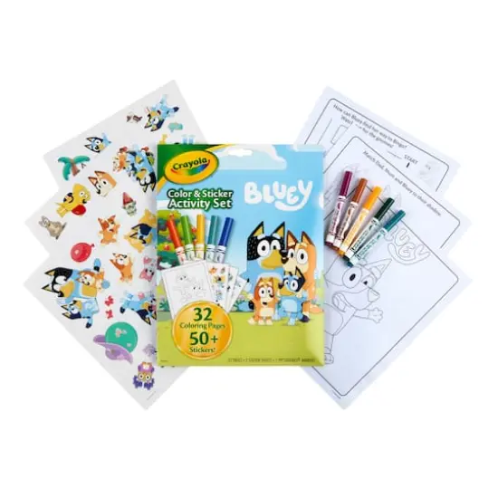 Crayola&reg; Bluey Color & Sticker Activity Set {3}