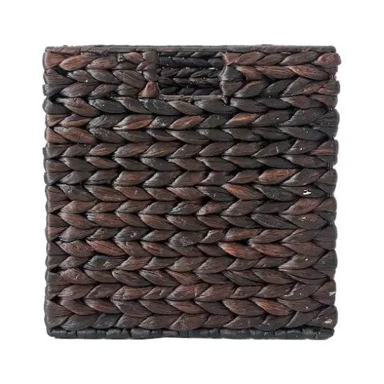 Small Espresso Cube Woven Basket by Ashland&reg; {3}