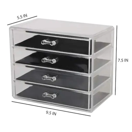 Simplify 4-Tier Cosmetic & Jewelry Chest {4}
