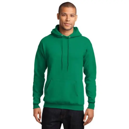 Port & Company&reg; Brights Core Fleece Pullover Hooded Sweatshirt Kelly {4}