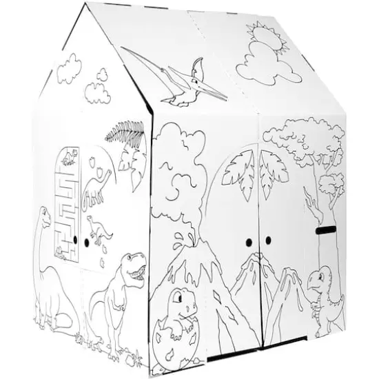 Easy Playhouse Dinosaur House {1}