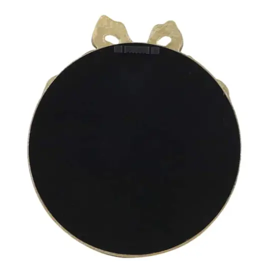 13.75" Gold Round Mirror with Bow Wall D&eacute;cor by Ashland&reg; {3}
