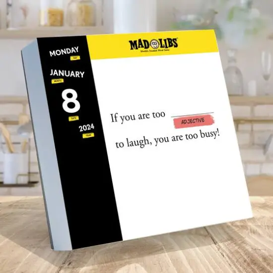 TF Publishing 2024 Mad Libs Daily Desktop Calendar {3}