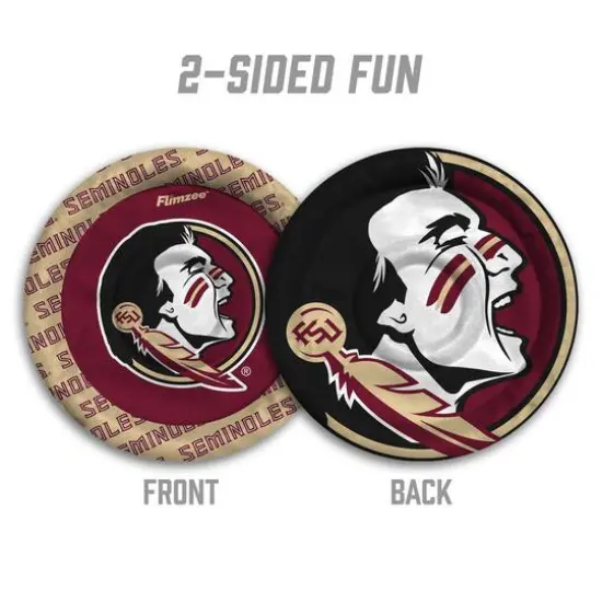 NCAA Flimzee Bean-Bag Flying Disc Florida State Seminoles {3}