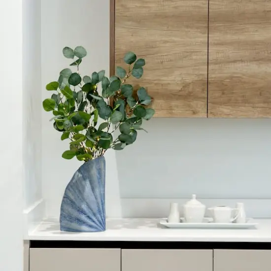 23" Pre-Lit Eucalyptus Branch Stem Set {3}