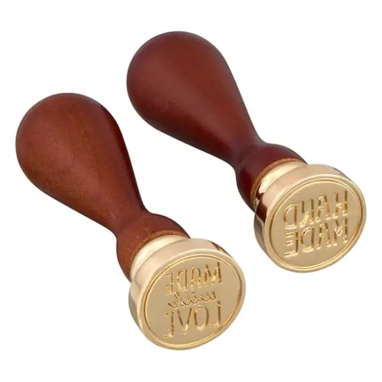 Made with Love & Hand Made Wax Stamp Set by Recollections&trade; {1}